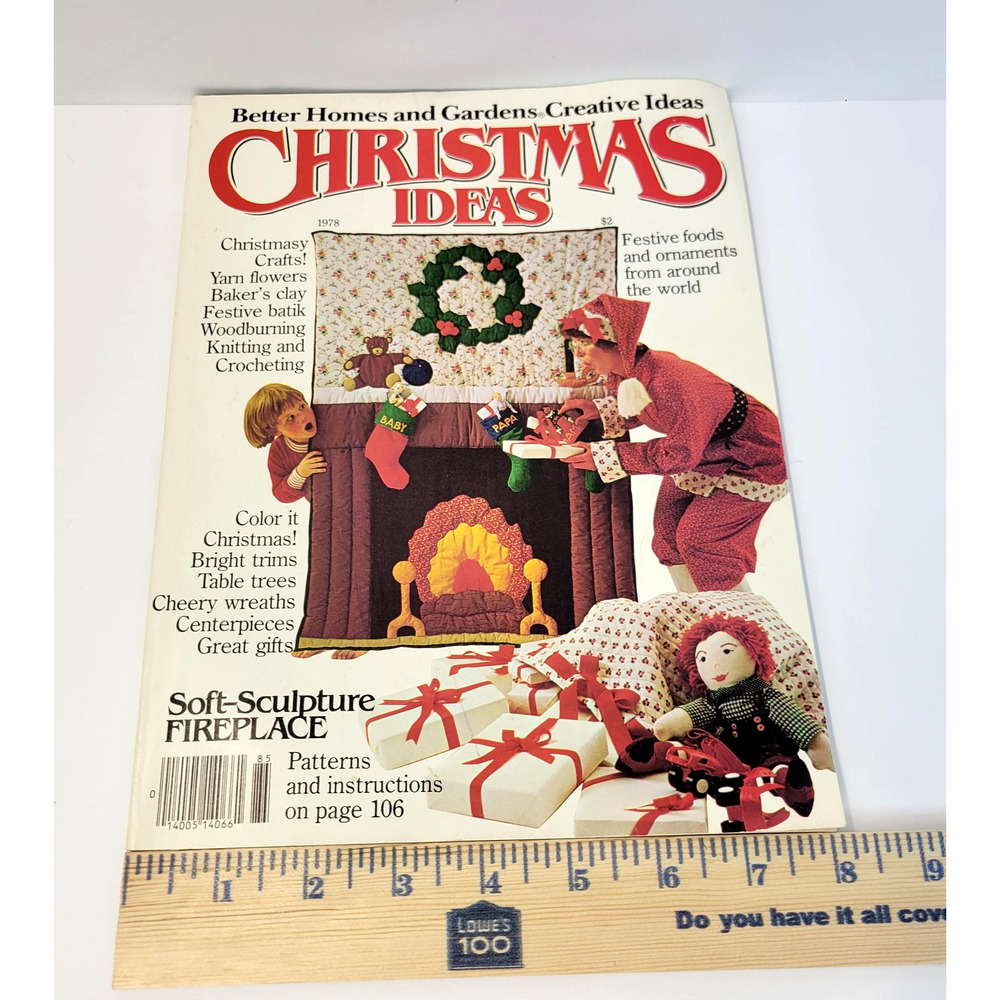 Vintage Better Homes & Gardens Christmas Ideas 1978 Holiday Magazine Softcover - Picture 11 of 15